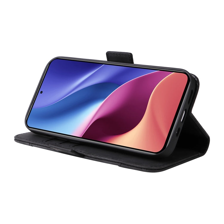 For Xiaomi Redmi K40 BETOPNICE Dual-side Buckle Leather Phone Case