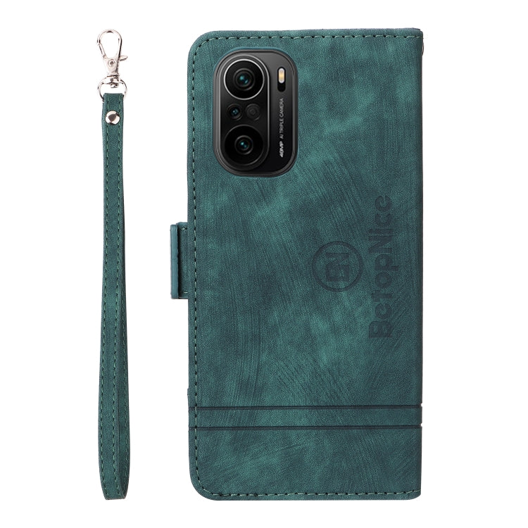 For Xiaomi Redmi K40 BETOPNICE Dual-side Buckle Leather Phone Case