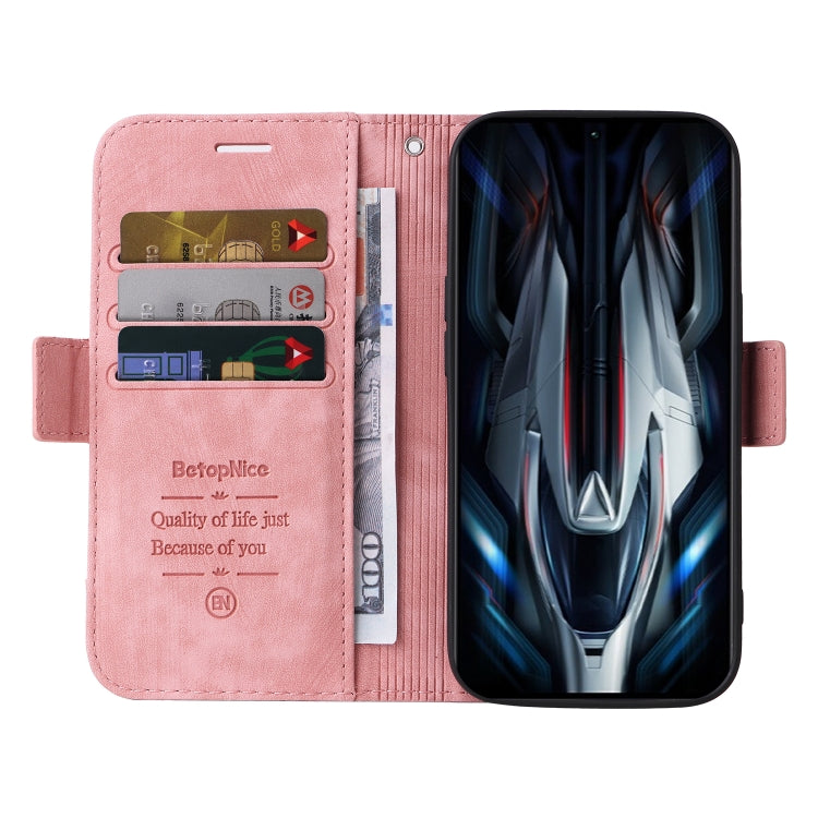 For Xiaomi Redmi K50 Gaming BETOPNICE Dual-side Buckle Leather Phone Case