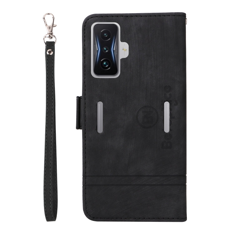 For Xiaomi Redmi K50 Gaming BETOPNICE Dual-side Buckle Leather Phone Case
