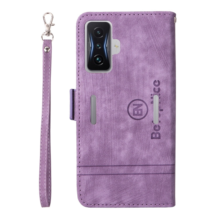 For Xiaomi Redmi K50 Gaming BETOPNICE Dual-side Buckle Leather Phone Case