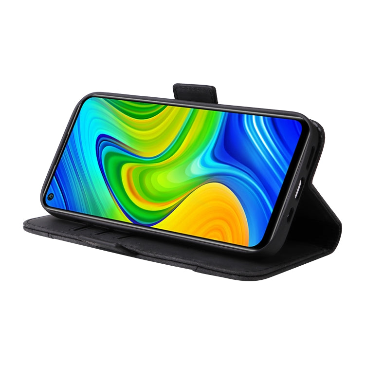 For Xiaomi Redmi Note 9 4G BETOPNICE Dual-side Buckle Leather Phone Case