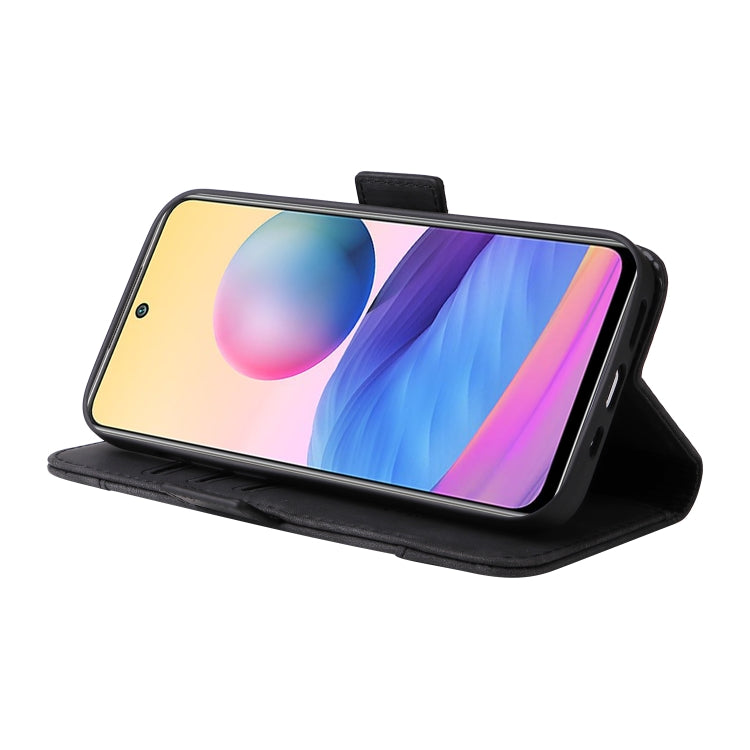 For Xiaomi Redmi Note 10 5G BETOPNICE Dual-side Buckle Leather Phone Case