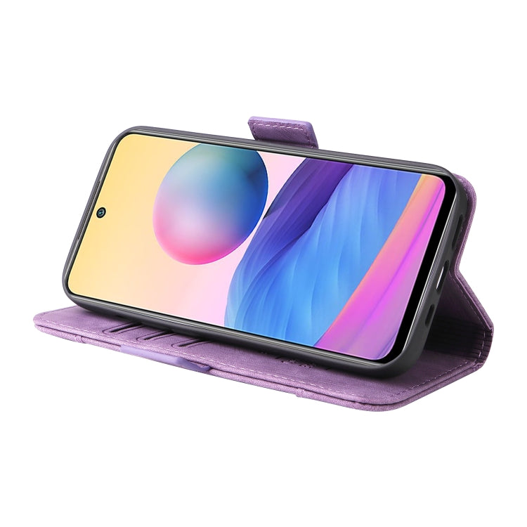 For Xiaomi Redmi Note 10 5G BETOPNICE Dual-side Buckle Leather Phone Case