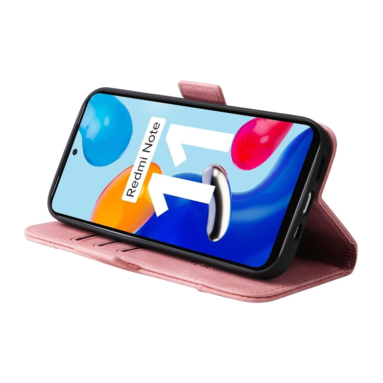 For Xiaomi Redmi Note 11 4G BETOPNICE Dual-side Buckle Leather Phone Case