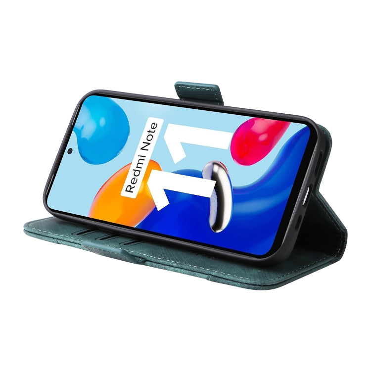 For Xiaomi Redmi Note 11 4G BETOPNICE Dual-side Buckle Leather Phone Case