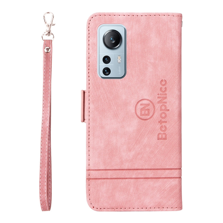 For Xiaomi 12 Lite BETOPNICE Dual-side Buckle Leather Phone Case