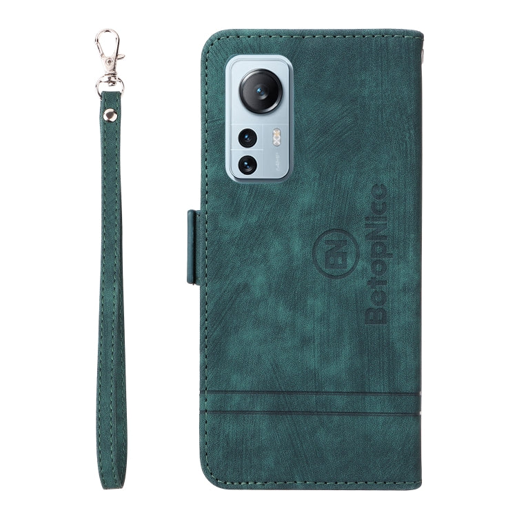 For Xiaomi 12 Lite BETOPNICE Dual-side Buckle Leather Phone Case