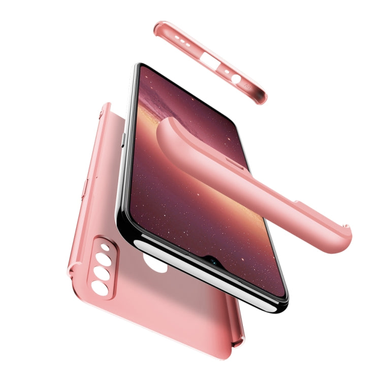 For OPPO A31 / A8 GKK Three Stage Splicing Full Coverage PC Case