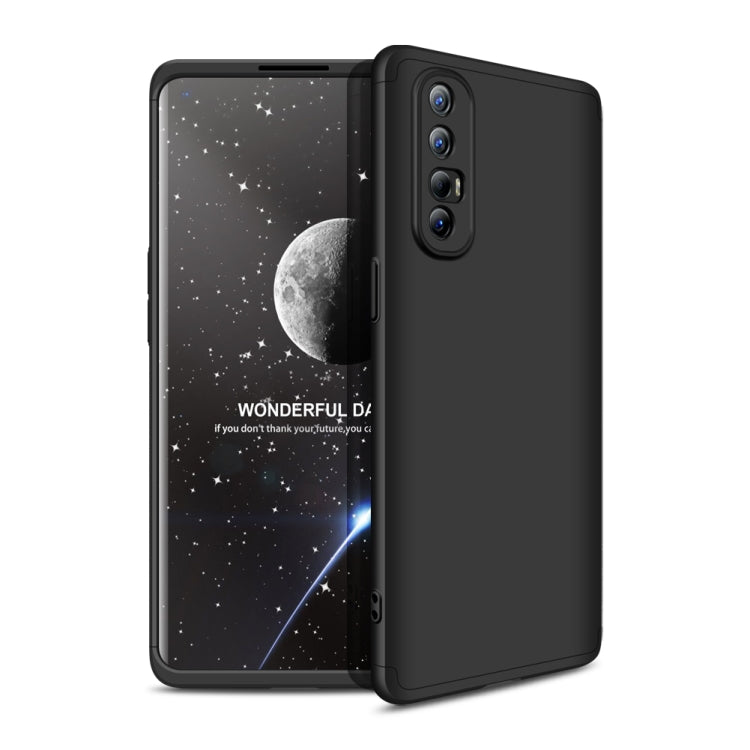 For OPPO Reno3 Pro 5G GKK Three Stage Splicing Full Coverage PC Case