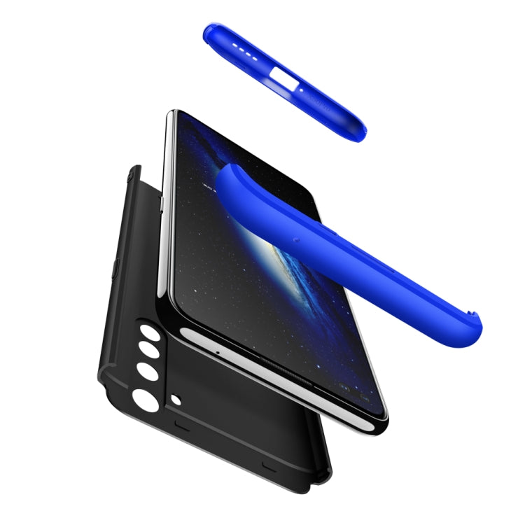 For Realme X50 Pro 5G GKK Three Stage Splicing Full Coverage PC Case