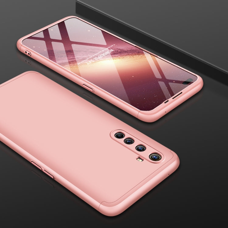 For Realme X50 Pro 5G GKK Three Stage Splicing Full Coverage PC Case