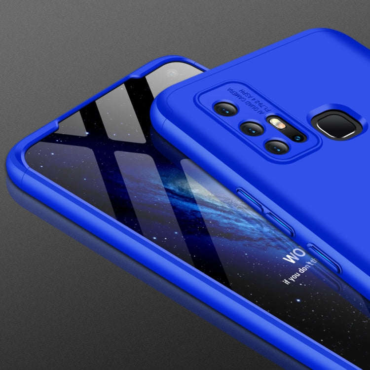 For vivo Z6 5G GKK Three Stage Splicing Full Coverage PC Case