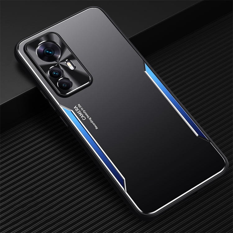 For Xiaomi Redmi K50 Ultra / 12T / 12T Pro Blade Series TPU + Titanium Alloy Phone Case