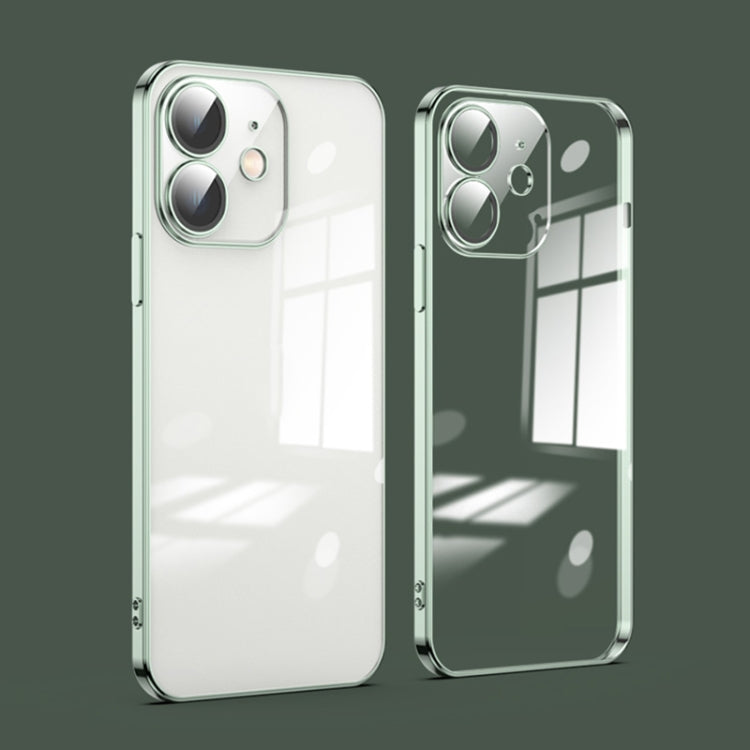 For iPhone 12 Dustproof Glass Lens Protection Electroplating Phone Case