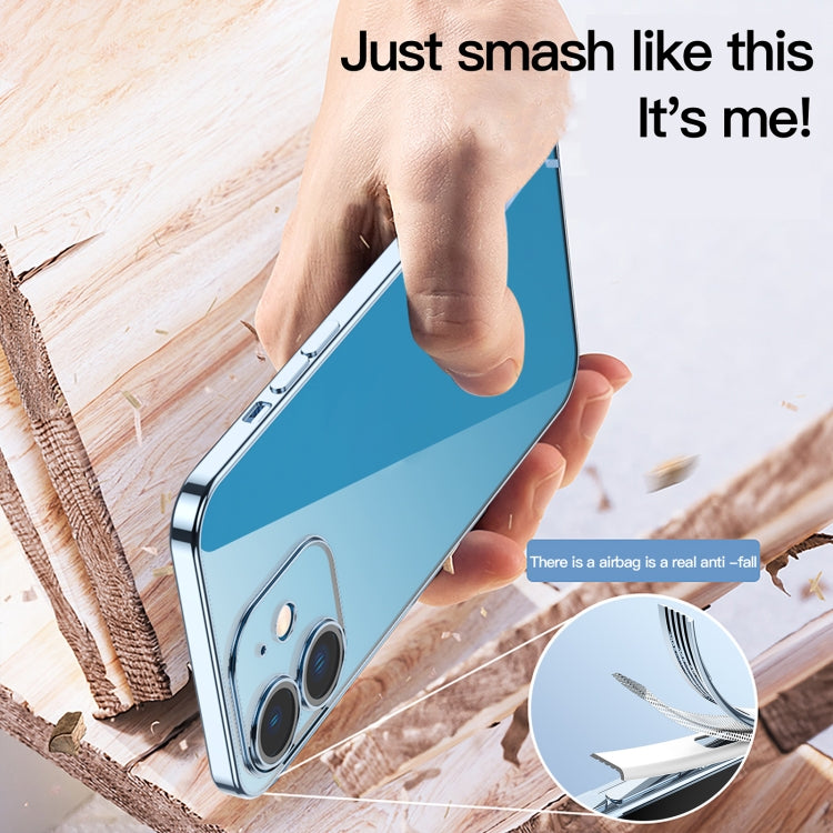 For iPhone 12 Dustproof Glass Lens Protection Electroplating Phone Case