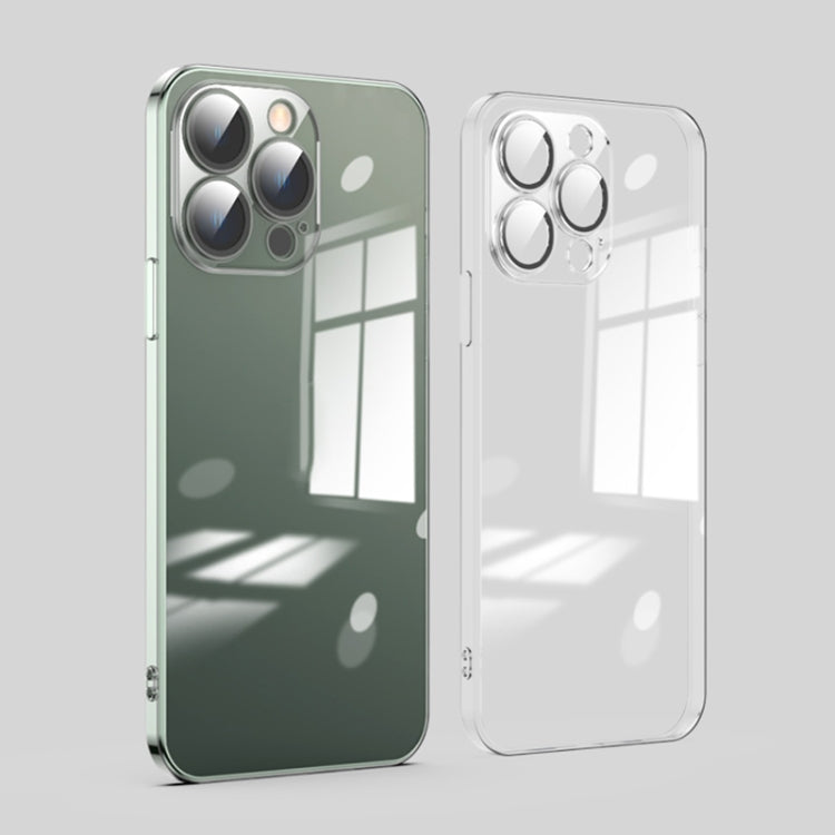 For iPhone 11 Pro Max Dustproof Glass Lens Protection Electroplating Phone Case