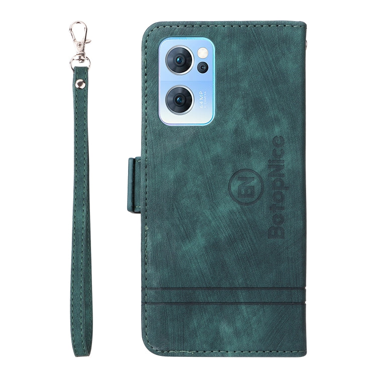 For OPPO Reno 7 5G Global / Find X5 Lite BETOPNICE Dual-side Buckle Leather Phone Case