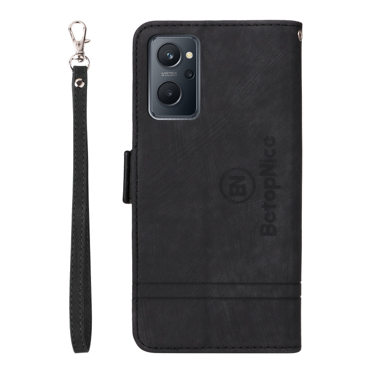 For Realme 9i / A96 4G / A76 4G / A36 4G BETOPNICE Dual-side Buckle Leather Phone Case