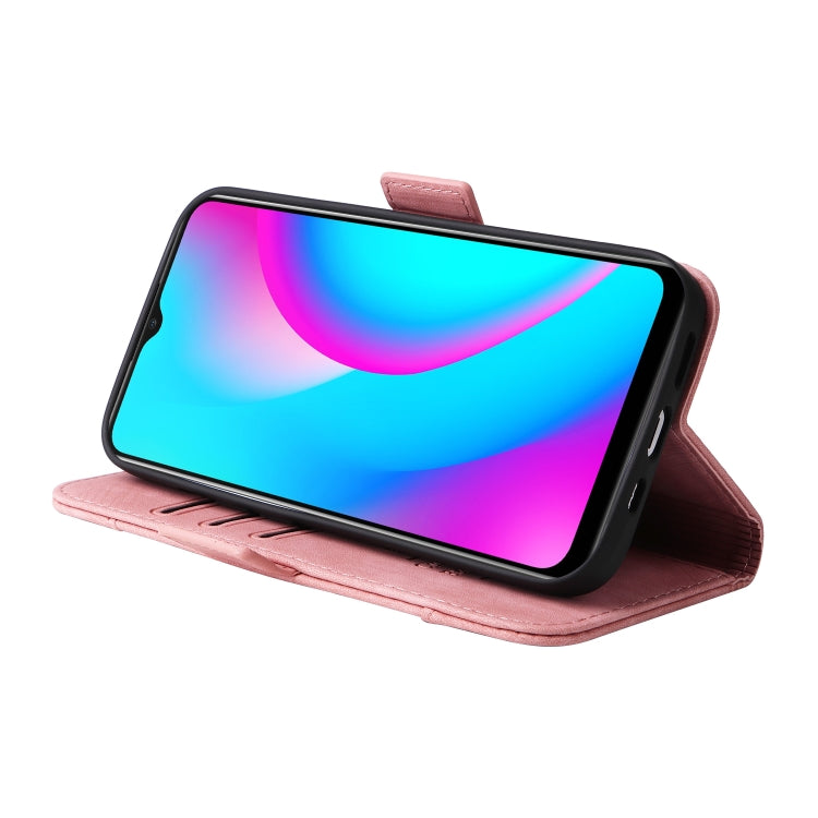 For Realme C15 BETOPNICE Dual-side Buckle Leather Phone Case