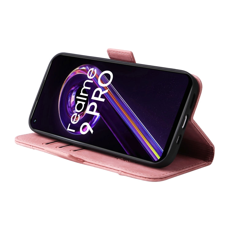 For Realme 9 Pro BETOPNICE Dual-side Buckle Leather Phone Case