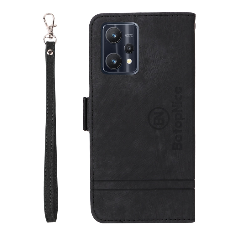For Realme 9 Pro BETOPNICE Dual-side Buckle Leather Phone Case