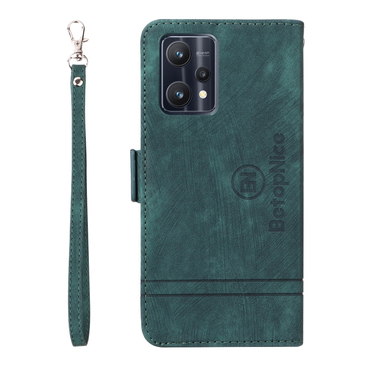 For Realme 9 Pro BETOPNICE Dual-side Buckle Leather Phone Case