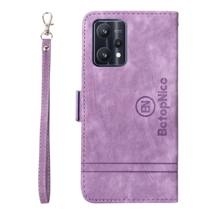 For Realme 9 Pro BETOPNICE Dual-side Buckle Leather Phone Case