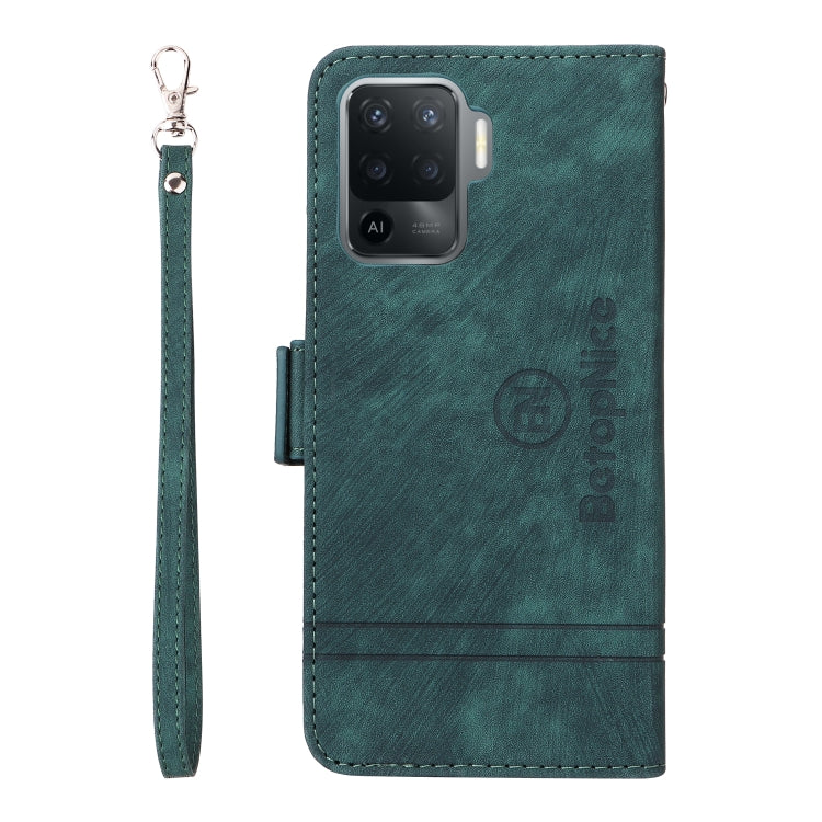 For OPPO A94 4G BETOPNICE Dual-side Buckle Leather Phone Case