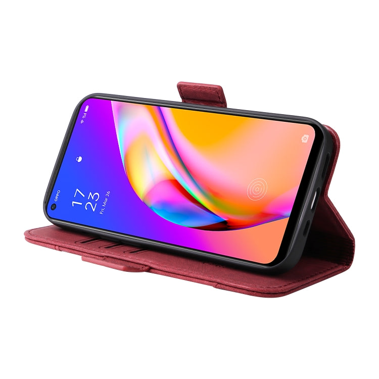 For OPPO A94 5G BETOPNICE Dual-side Buckle Leather Phone Case