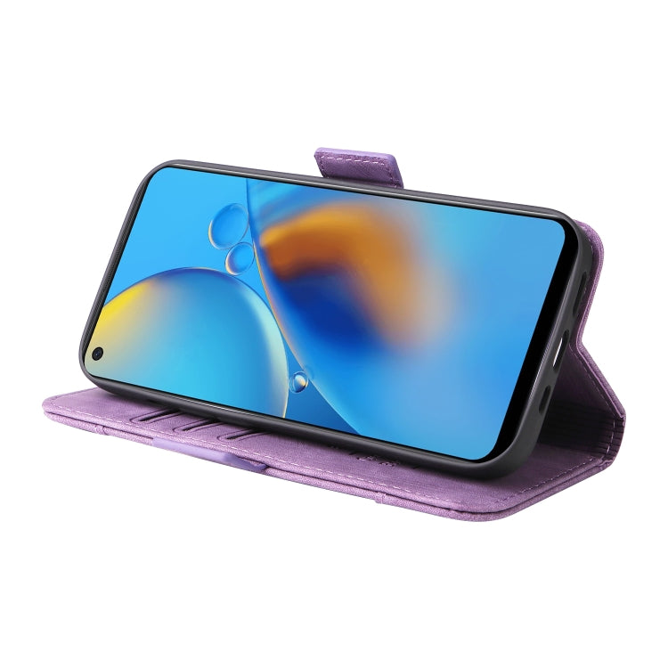 For OPPO A74 4G BETOPNICE Dual-side Buckle Leather Phone Case