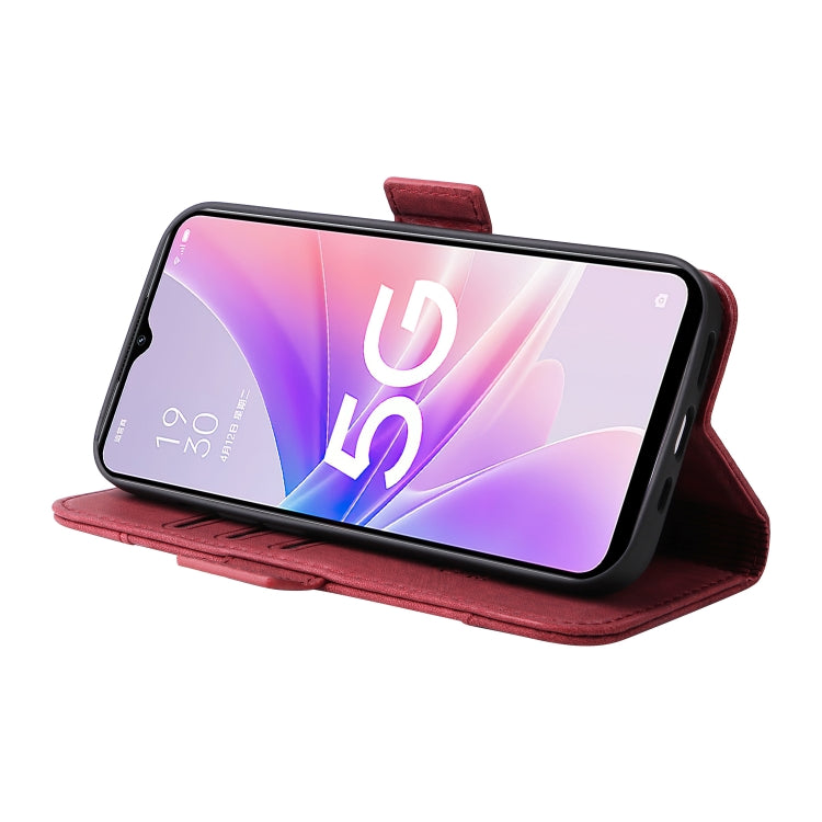 For OPPO A57 5G BETOPNICE Dual-side Buckle Leather Phone Case