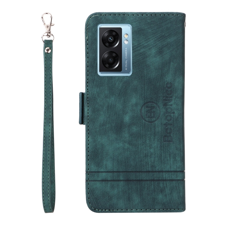 For OPPO A57 5G BETOPNICE Dual-side Buckle Leather Phone Case