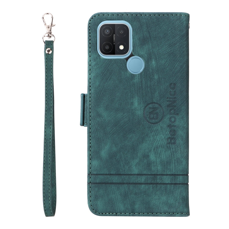 For OPPO A15 BETOPNICE Dual-side Buckle Leather Phone Case