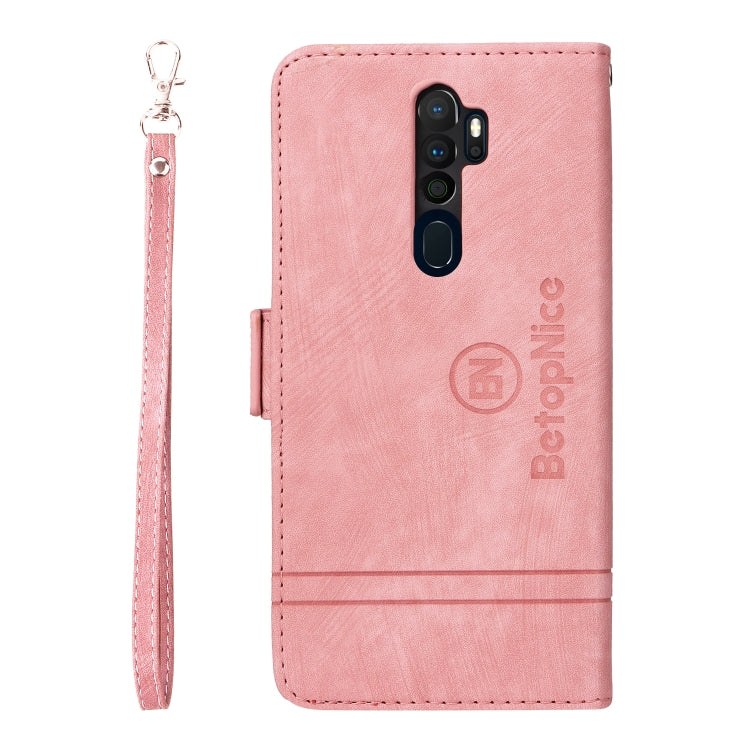 For OPPO A9 2020 BETOPNICE Dual-side Buckle Leather Phone Case