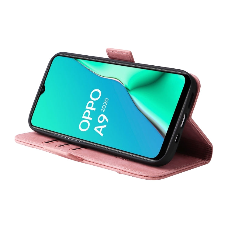 For OPPO A9 2020 BETOPNICE Dual-side Buckle Leather Phone Case