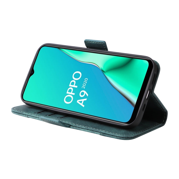 For OPPO A9 2020 BETOPNICE Dual-side Buckle Leather Phone Case