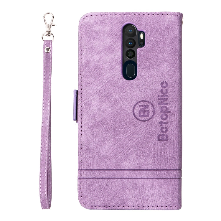 For OPPO A9 2020 BETOPNICE Dual-side Buckle Leather Phone Case
