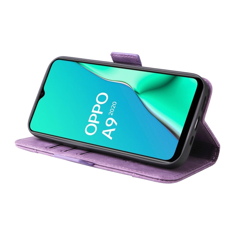 For OPPO A9 2020 BETOPNICE Dual-side Buckle Leather Phone Case