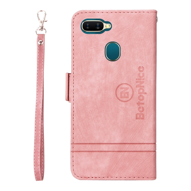 For OPPO A7 / A5s BETOPNICE Dual-side Buckle Leather Phone Case