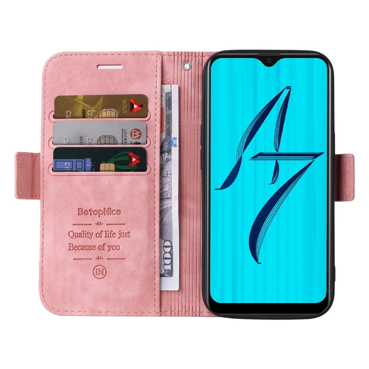 For OPPO A7 / A5s BETOPNICE Dual-side Buckle Leather Phone Case