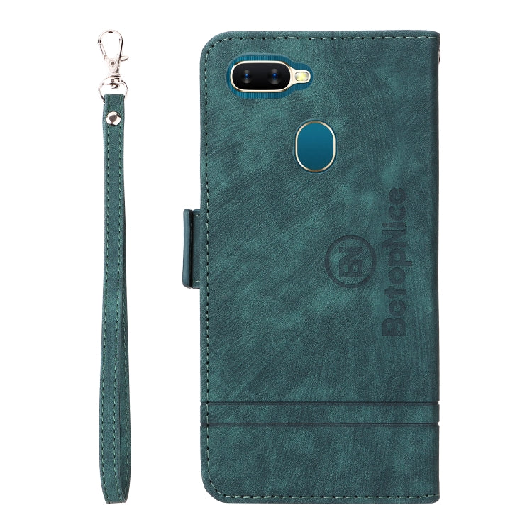 For OPPO A7 / A5s BETOPNICE Dual-side Buckle Leather Phone Case