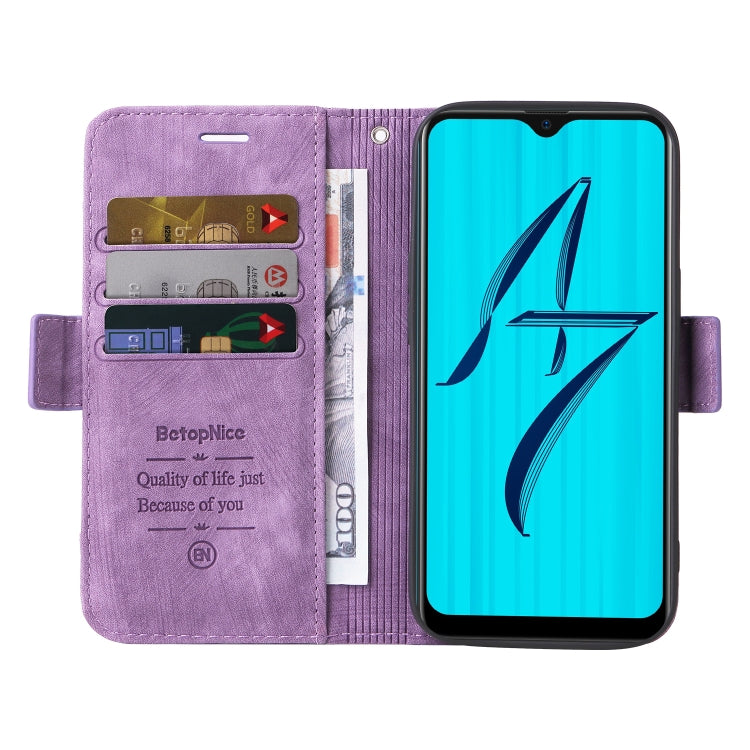 For OPPO A7 / A5s BETOPNICE Dual-side Buckle Leather Phone Case