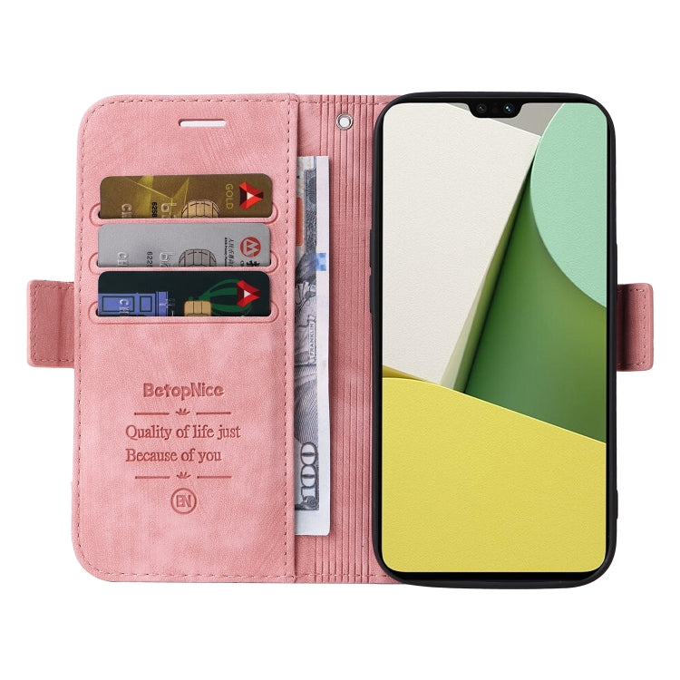 For vivo S12 BETOPNICE Dual-side Buckle Leather Phone Case