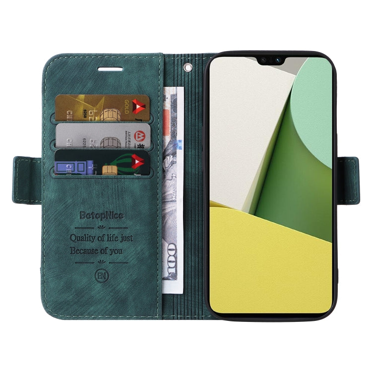 For vivo S12 BETOPNICE Dual-side Buckle Leather Phone Case