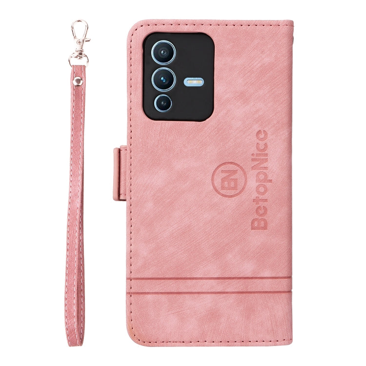 For vivo S12 Pro / V23 Pro 5G BETOPNICE Dual-side Buckle Leather Phone Case