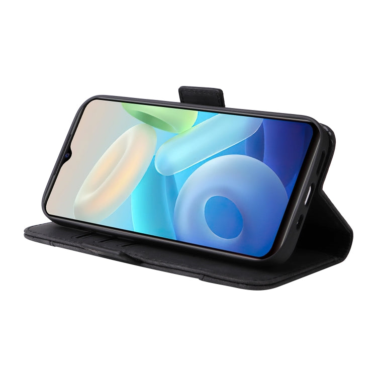 For vivo Y55 5G Global / Y75 5G Global BETOPNICE Dual-side Buckle Leather Phone Case