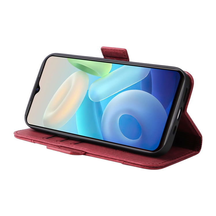 For vivo Y55 5G Global / Y75 5G Global BETOPNICE Dual-side Buckle Leather Phone Case