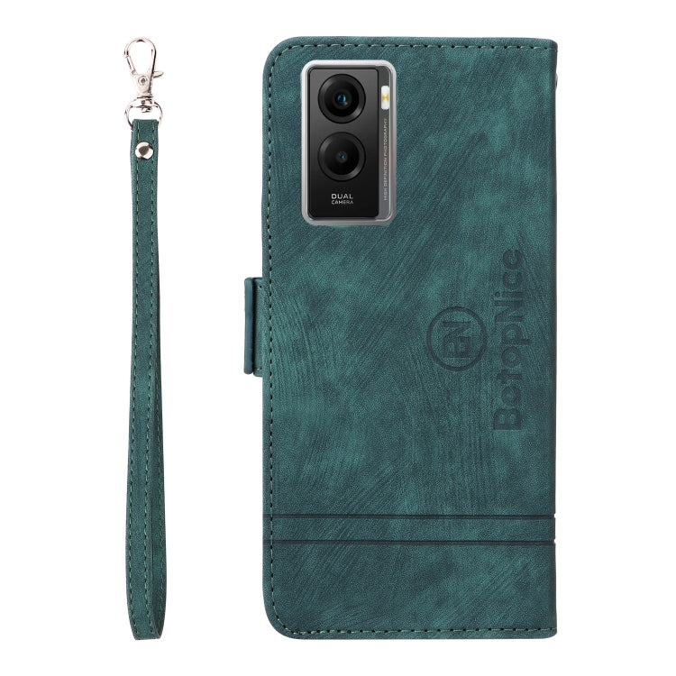 For vivo Y55 5G Global / Y75 5G Global BETOPNICE Dual-side Buckle Leather Phone Case