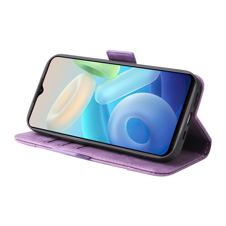 For vivo Y55 5G Global / Y75 5G Global BETOPNICE Dual-side Buckle Leather Phone Case